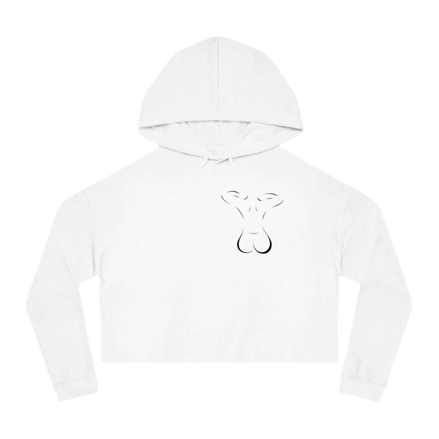 Cropped Hooded Sweatshirt