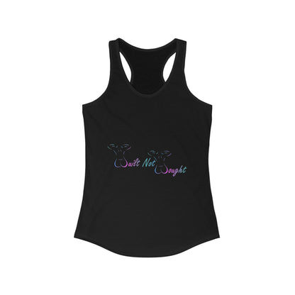 Racerback Tank- Blue & Pink