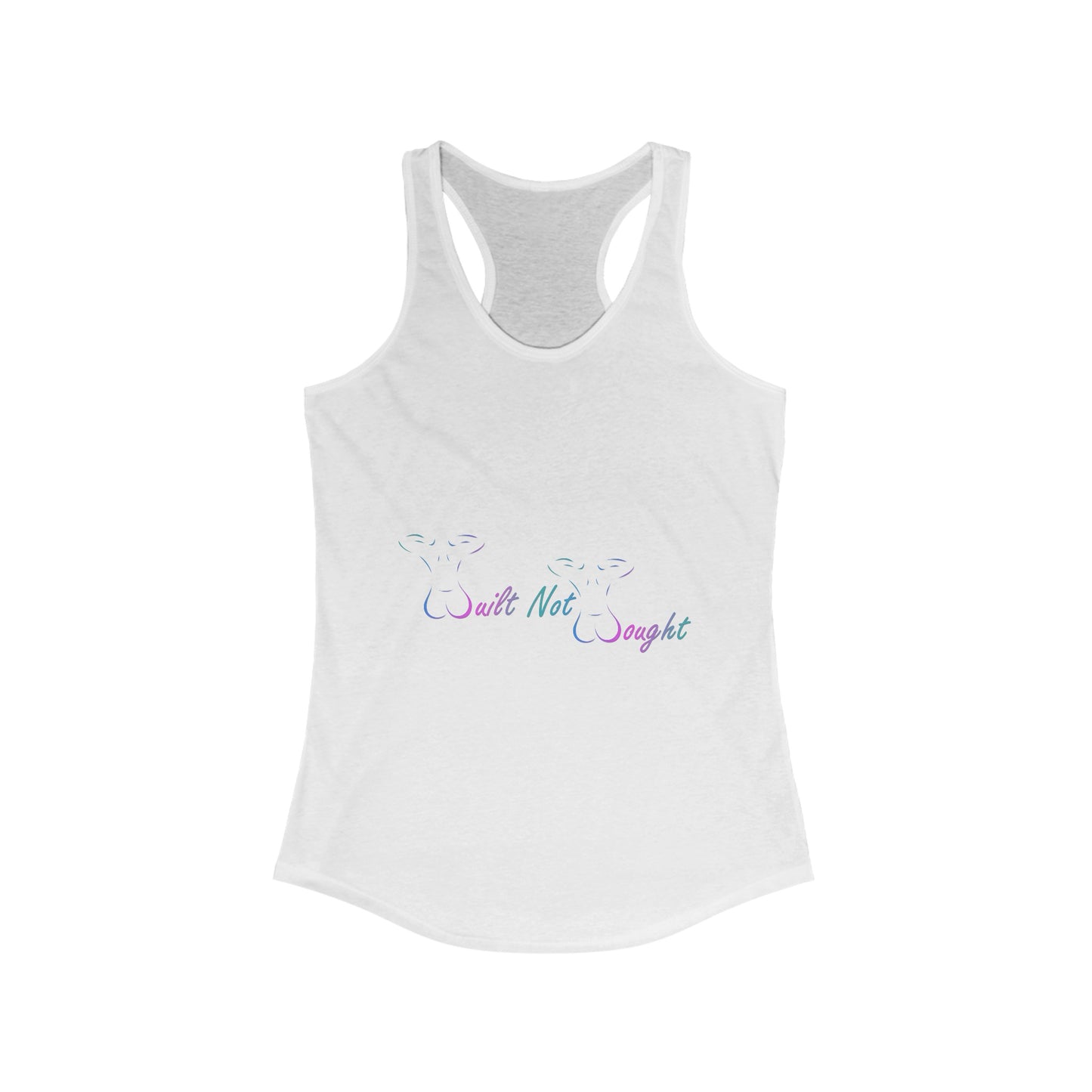 Racerback Tank- Blue & Pink