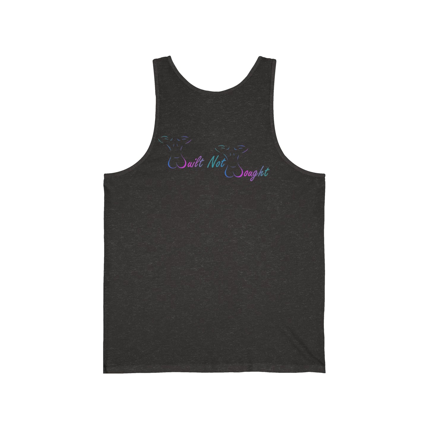 Unisex Jersey Tank- Blue & Pink