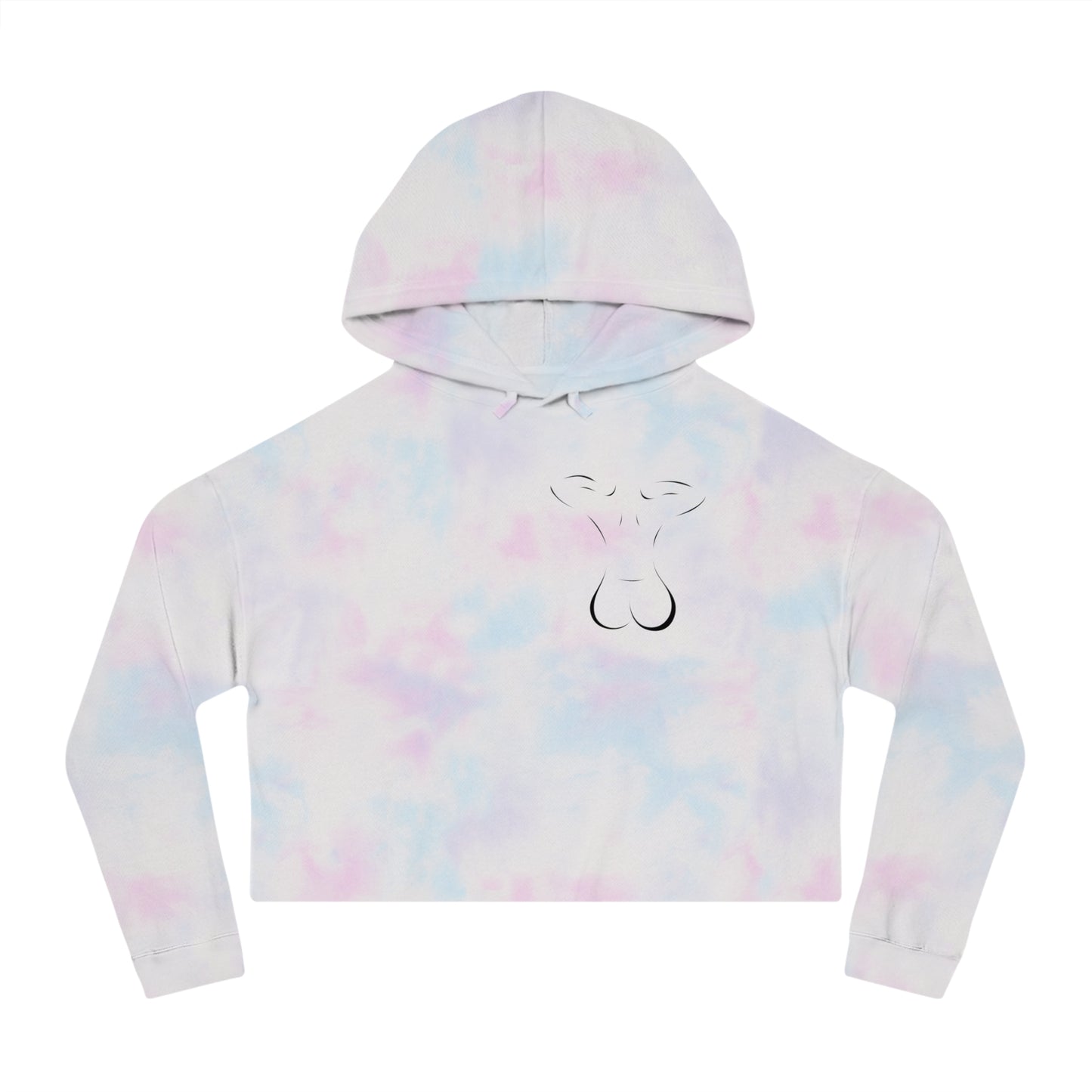 Cropped Hooded Sweatshirt