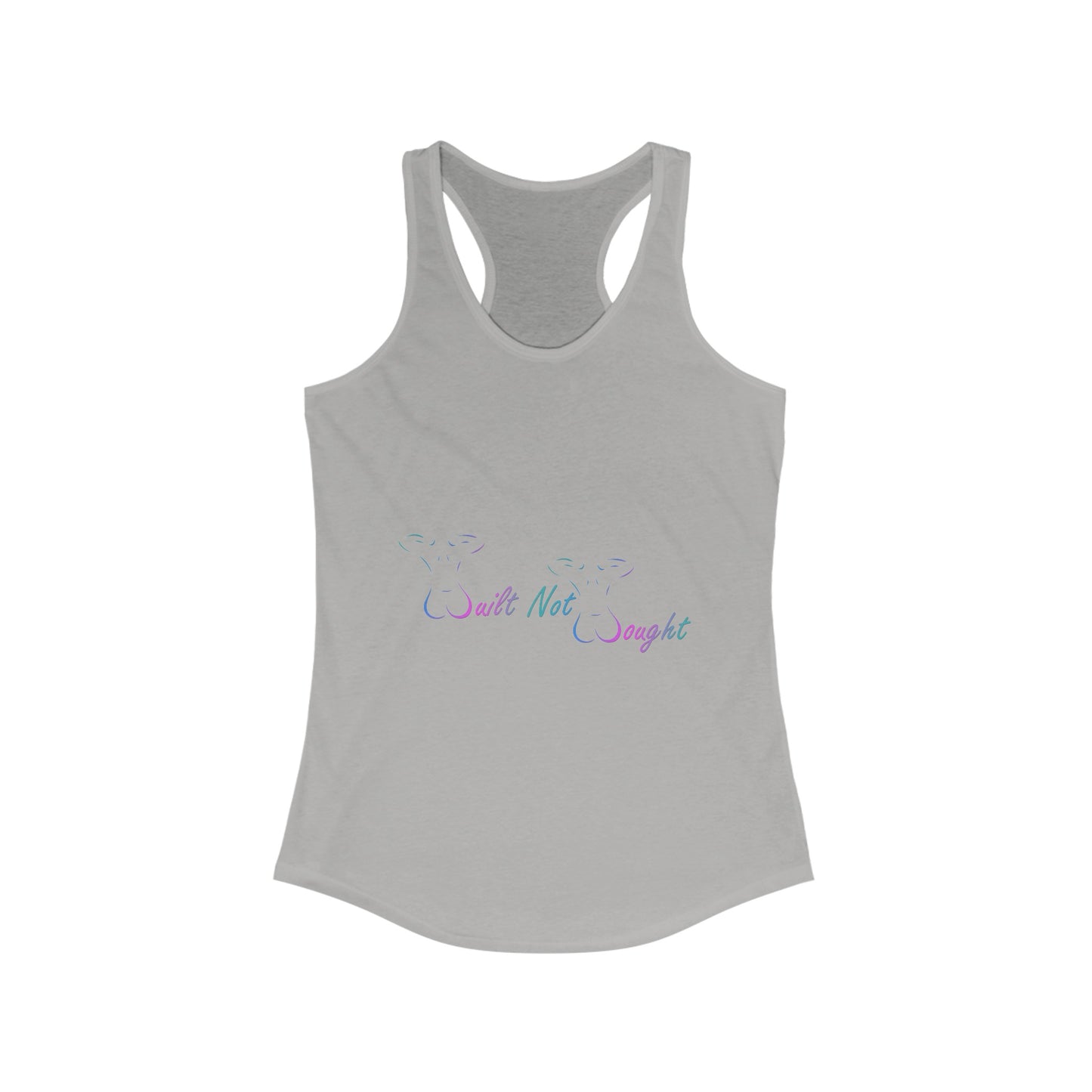 Racerback Tank- Blue & Pink