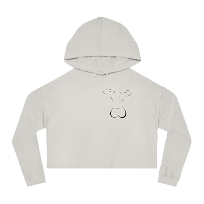 Cropped Hooded Sweatshirt